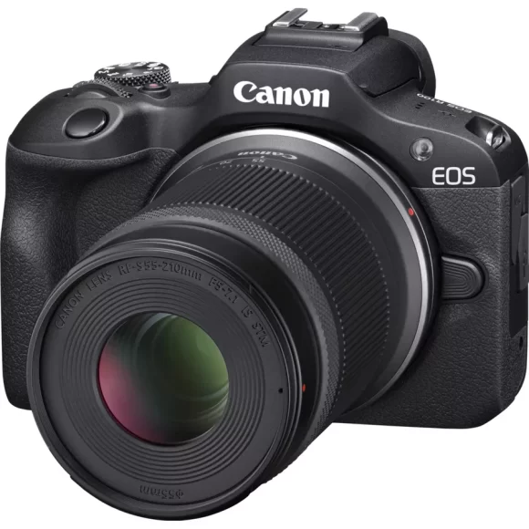 Cámara mirrorless Canon EOS R100 + Objetivo RF-S 18-45mm IS STM + Objetivo RF-S 55-210mm IS STM - Imagen 5