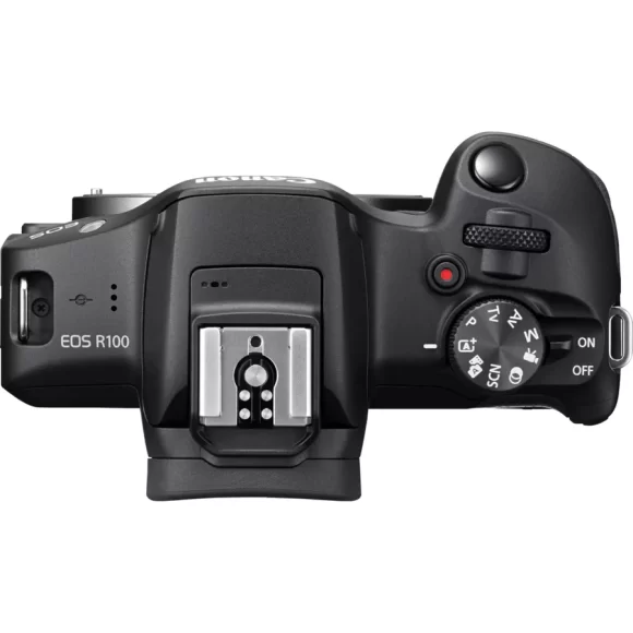 Cámara mirrorless Canon EOS R100 + Objetivo RF-S 18-45mm IS STM + Objetivo RF-S 55-210mm IS STM - Imagen 2