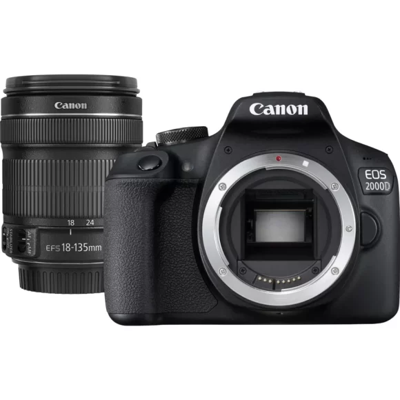 Canon EOS 2000D + Objetivo EF-S 18-135mm
