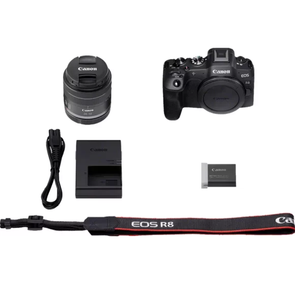 Cámara mirrorless Canon EOS R8 y objetivo RF 24-50MM F4.5-6.3 IS STM - Imagen 2