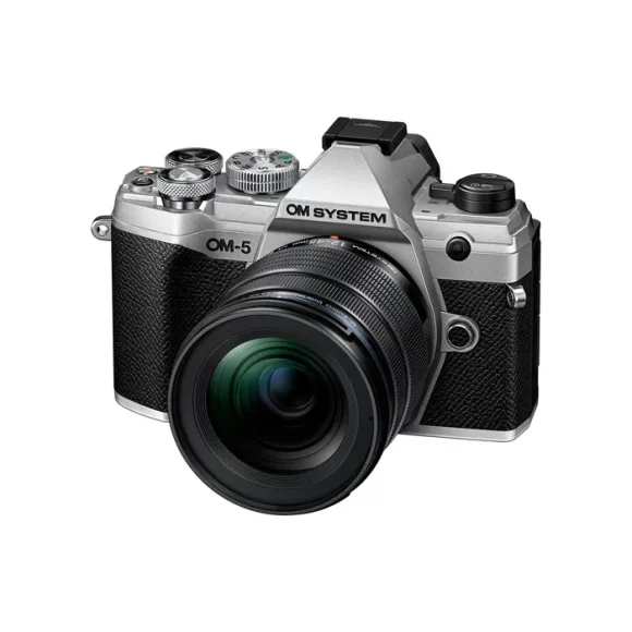 OLYMPUS OM SYSTEM OM-5 PLATA+12-45 NEGRO CÁMARA MIRRORLESS
