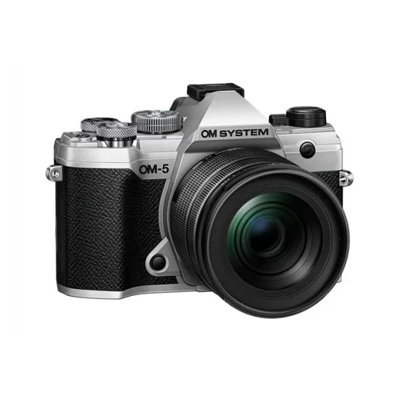 OLYMPUS OM SYSTEM OM-5 PLATA+12-45 NEGRO CÁMARA MIRRORLESS - Imagen 2
