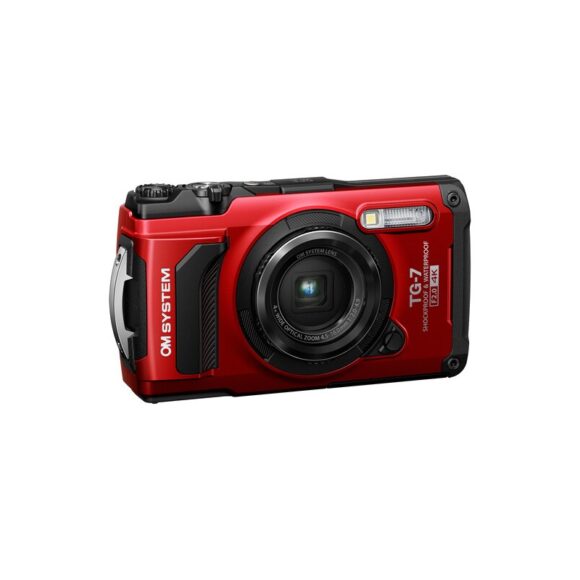 OM SYSTEM TG-7 CÁMARA DIGITAL | ROJO