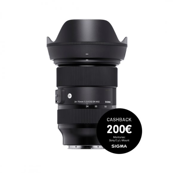 SIGMA ART 24-70MM F2.8 DG DN OBJETIVO FULL-FRAME CON MONTURA L