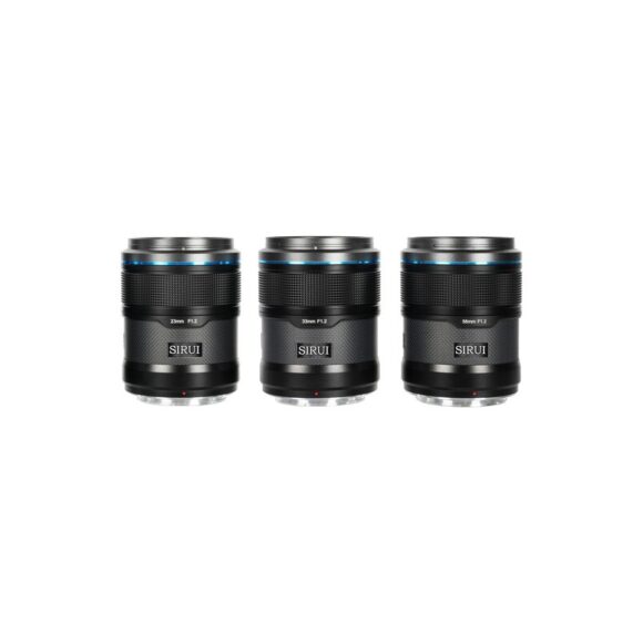 SIRUI KIT SNIPER F1.2 | OBJETIVOS 23, 33 Y 56MM
